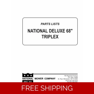 DELUXE 68 PARTS MANUAL